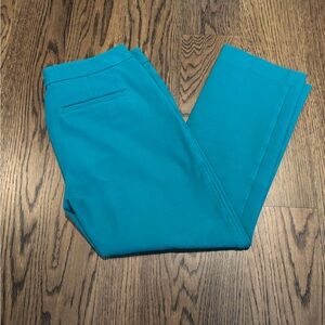 Ann Taylor Factory Green cropped pants